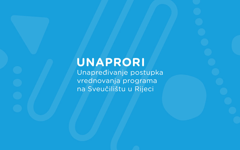 Poziv na završnu konferenciju projekta „Unapređivanje postupka vrednovanja programa na Sveučilištu u Rijeci“